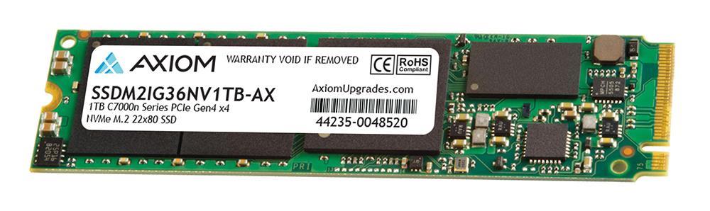 SSDM2IG36NV8TB-AX Axiom C7000N Series 8TB PCI Express 4.0 x4 NVMe M.2 2280 Internal Solid State Drive (SSD)