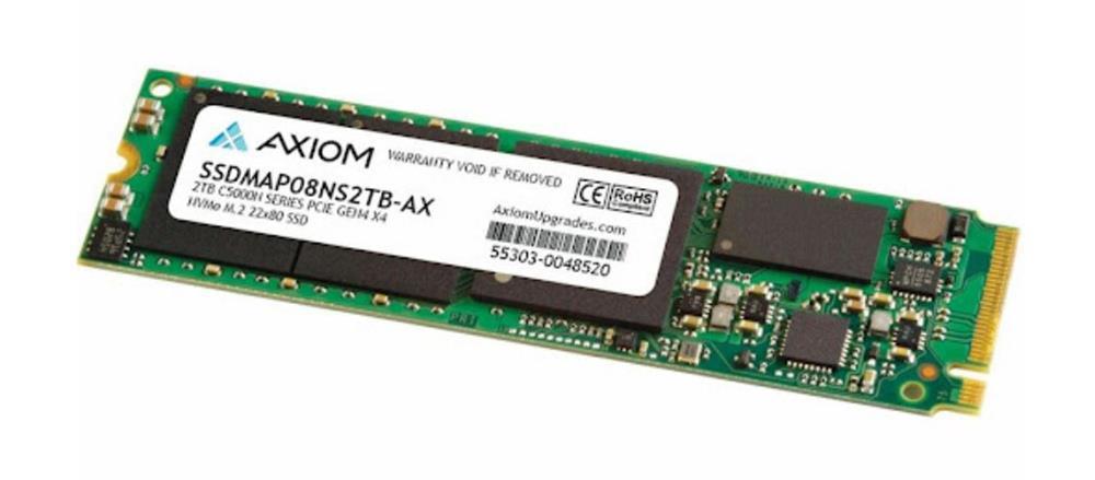 SSDMAP08NS2TB-AX Axiom C5000N Series 2TB PCI Express 4.0 x4 NVMe M.2 2280 Internal Solid State Drive (SSD)