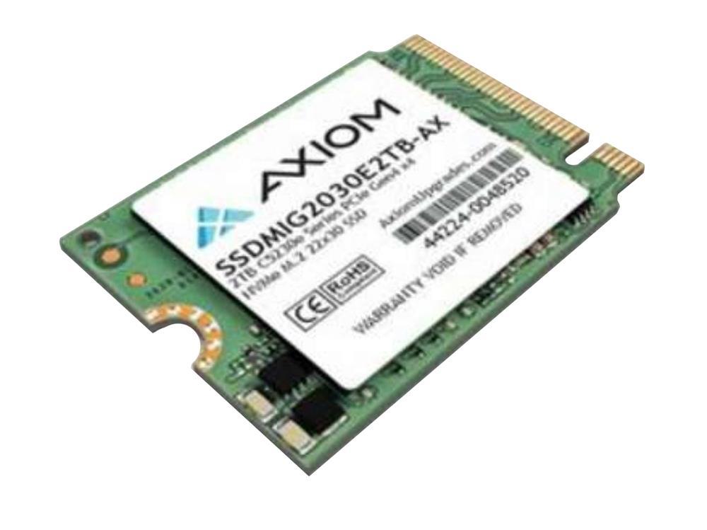 SSDMIG2030E2TB-AX Axiom C5230E Series 2TB PCI Express 4.0 x4 NVMe M.2 2230 Internal Solid State Drive (SSD)