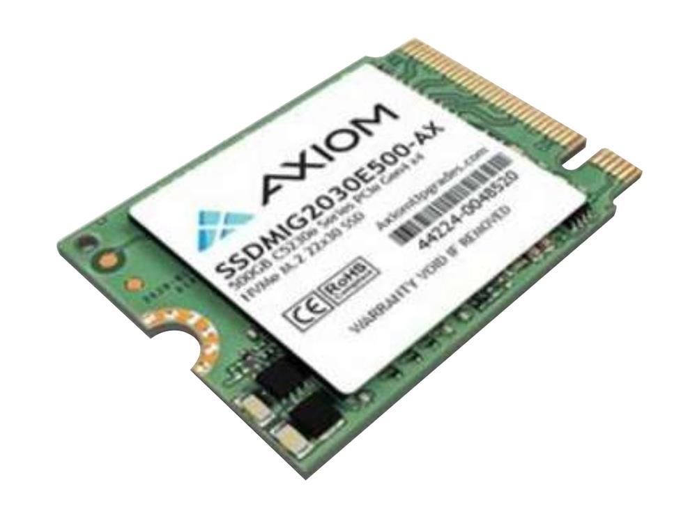 SSDMIG2030E500-AX Axiom C5230E Series 500GB PCI Express 4.0 x4 NVMe M.2 Internal Solid State Drive (SSD)