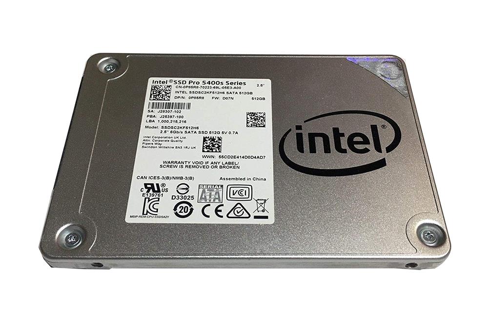 SSDSC2KF512H6 Dell 512GB SATA 6Gbps 2.5-inch Internal Solid State Drive (SSD)