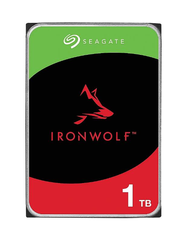 ST1000VN008 Seagate IronWolf NAS 1TB 5400RPM SATA 6Gbps 256MB Cache 3.5-inch Hard Drive