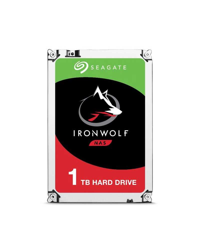 ST1000VNZ02 Seagate Ironwolf Nas 1TB 5900Rpm SATA 6Gbps 3.5 Inch Hard Drive