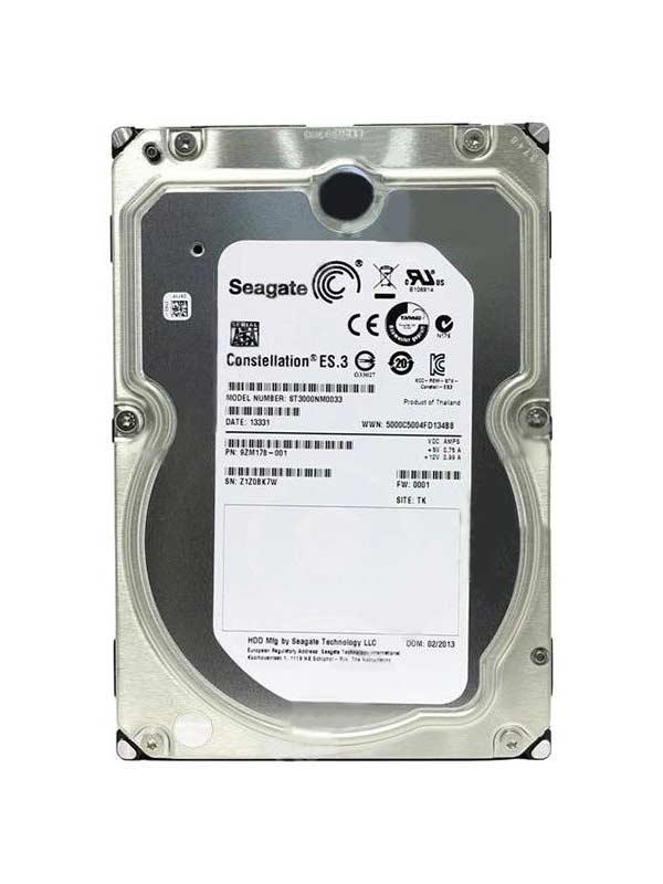 ST3000NM0033-HPE Seagate Constellation ES.3 3TB 7200RPM SATA 6Gbps 128MB Cache (512n) 3.5-inch Internal Hard Drive