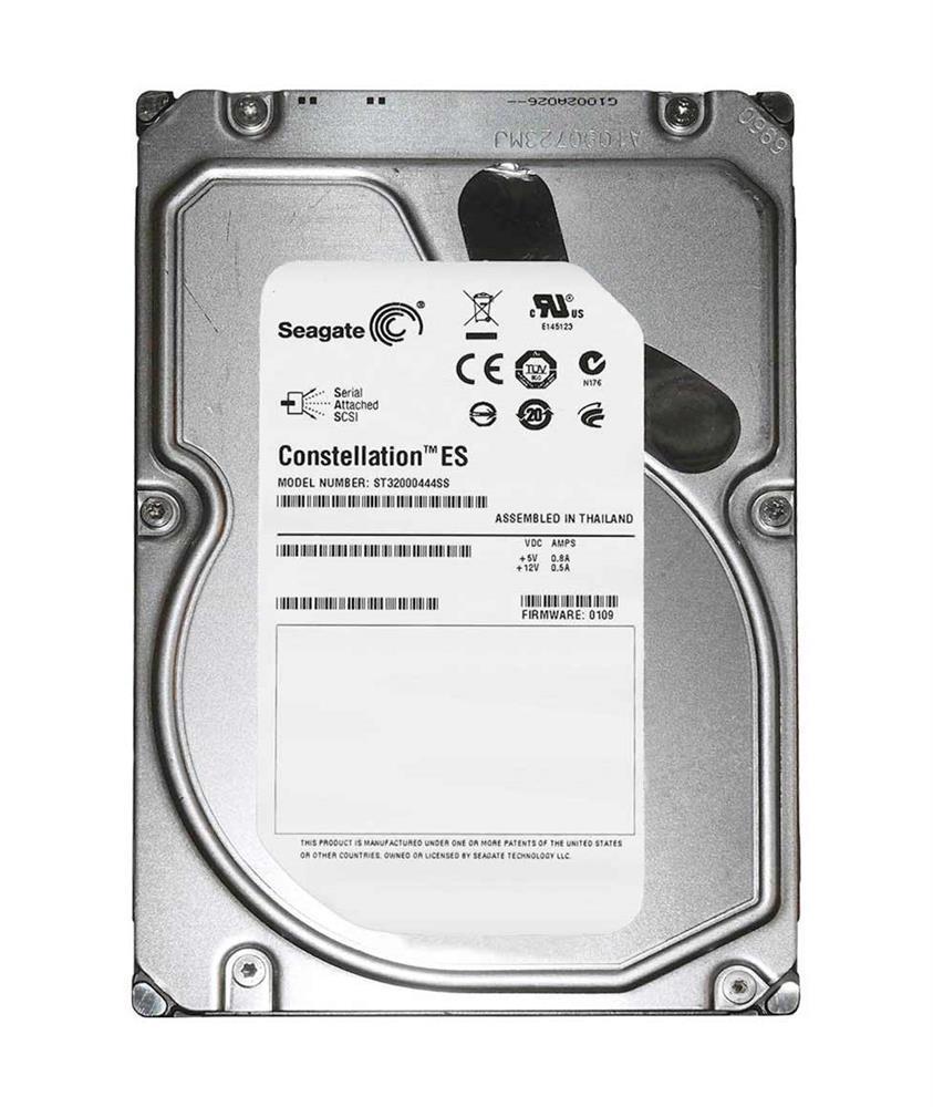 ST32000444SS-HP Seagate Constellation ES 2TB 7200RPM SAS 6Gbps 16MB Cache 3.5-inch Internal Hard Drive
