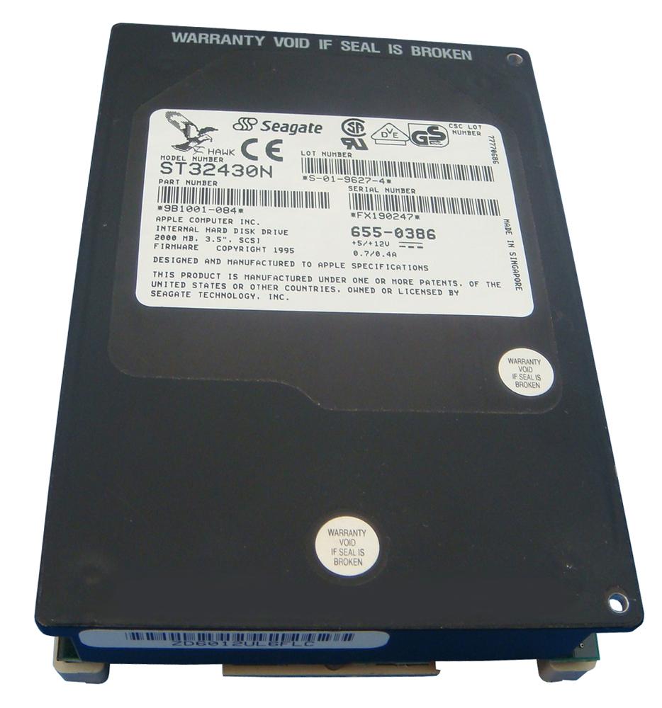 ST32430N Seagate Hawk 2LP 2.1GB 5400RPM Fast SCSI 50-Pin 512KB Cache 3.5-inch Internal Hard Drive