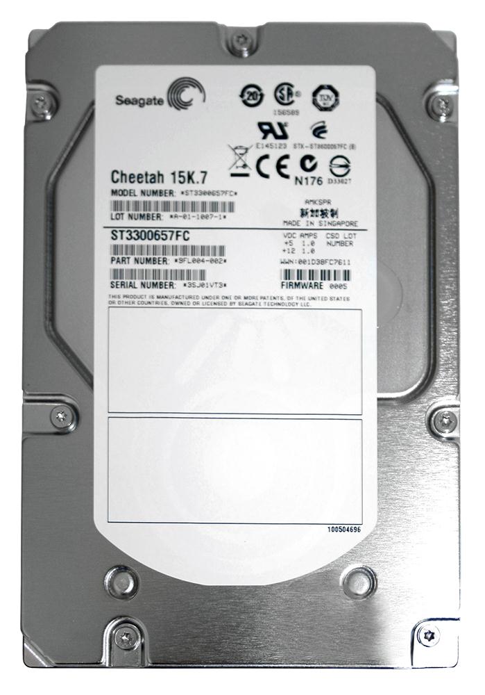 ST3300657FC Seagate Cheetah 15K.7 300GB 15000RPM Fibre Channel 4Gbps 16MB Cache 3.5-inch Internal Hard Drive