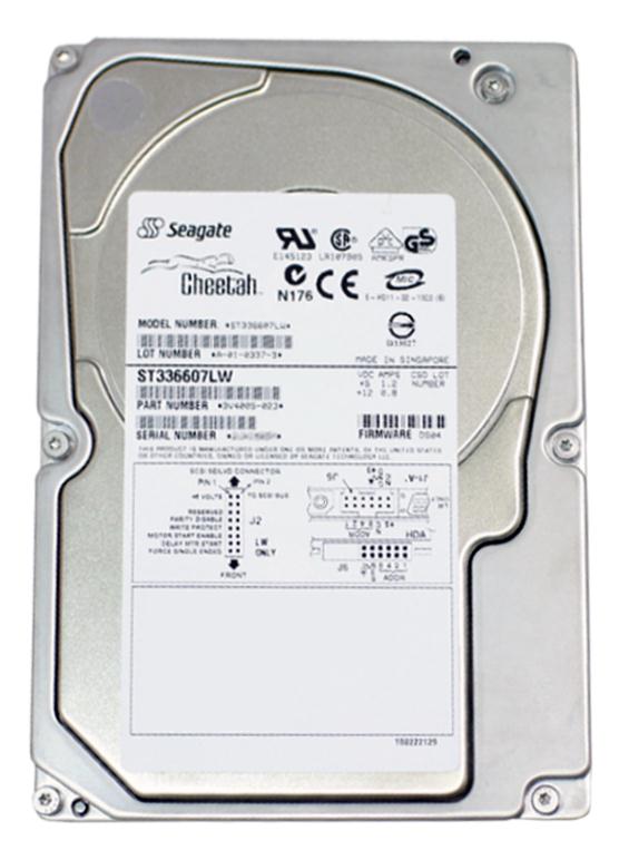 ST336607LW Seagate Cheetah 10K.6 36.4GB 10000RPM Ultra-320 SCSI 68-Pin 8MB Cache 3.5-inch Internal Hard Drive
