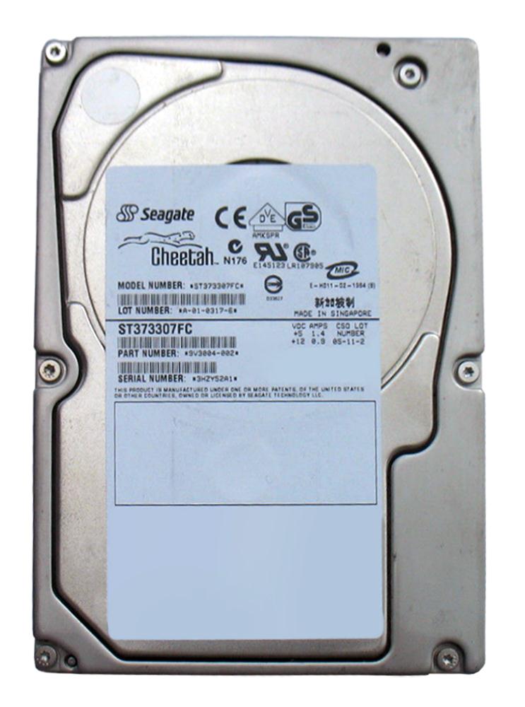 ST373307FC Seagate Cheetah 10K.6 73.4GB 10000RPM Fibre Channel 2Gbps 8MB Cache 3.5-inch Internal Hard Drive