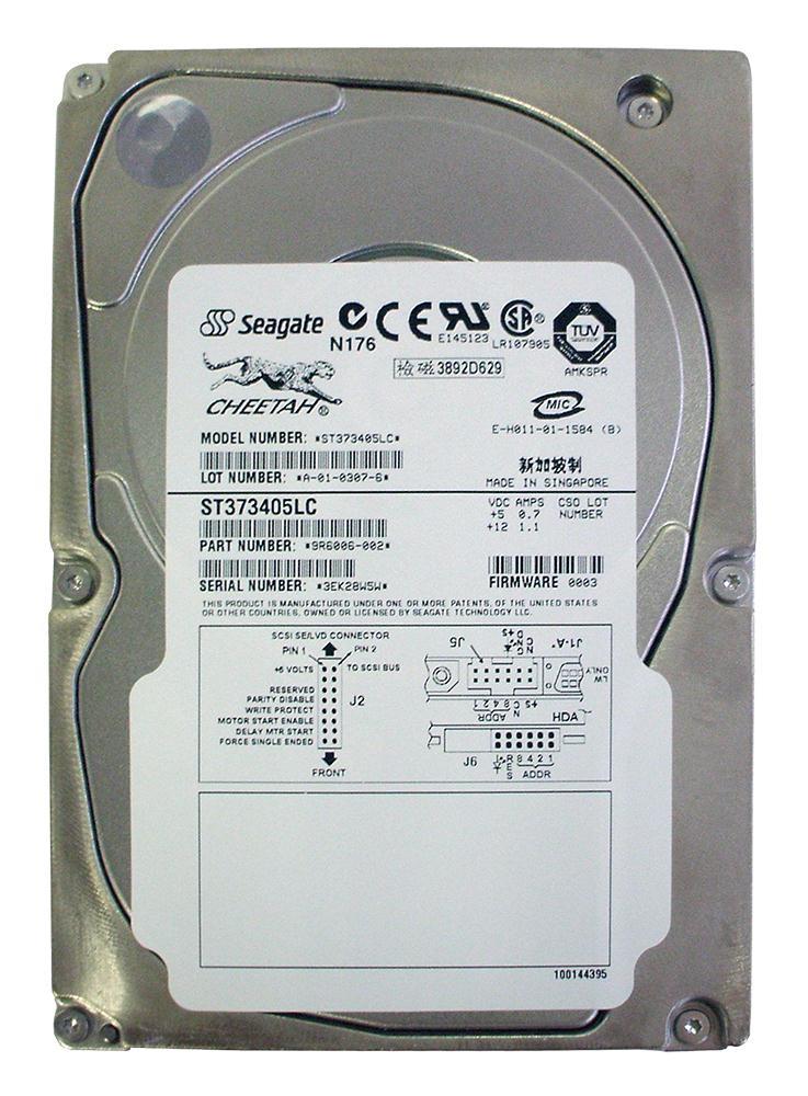 ST373405LCV Seagate Cheetah 73LP 73.4GB 10000RPM Ultra-160 SCSI 80-Pin 16MB Cache 3.5-inch Internal Hard Drive