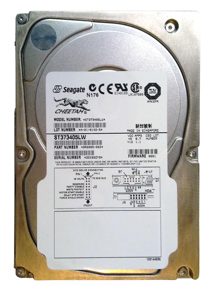 ST373405LW Seagate Cheetah 73LP 73.4GB 10000RPM Ultra-160 SCSI 68-Pin 4MB Cache 3.5-inch Internal Hard Drive