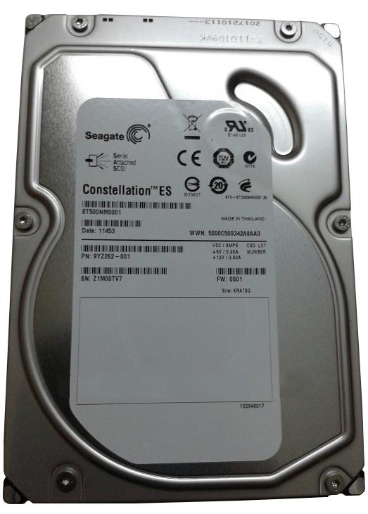 ST500NM0001 Seagate Constellation ES 500GB 7200RPM SAS 6Gbps 64MB Cache 3.5-inch Internal Hard Drive