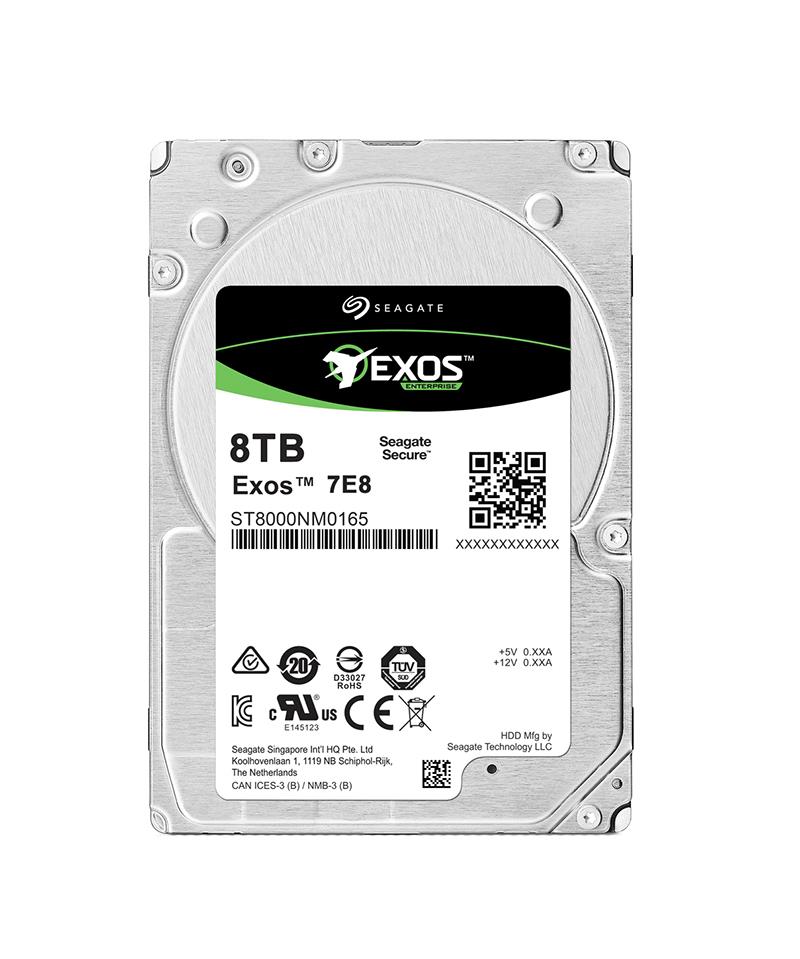 ST8000NM0165 Seagate Enterprise Capacity 8TB 7200RPM SATA 6Gbps 256MB Cache (Power Balance / 512e) 3.5-inch Internal Hard Drive
