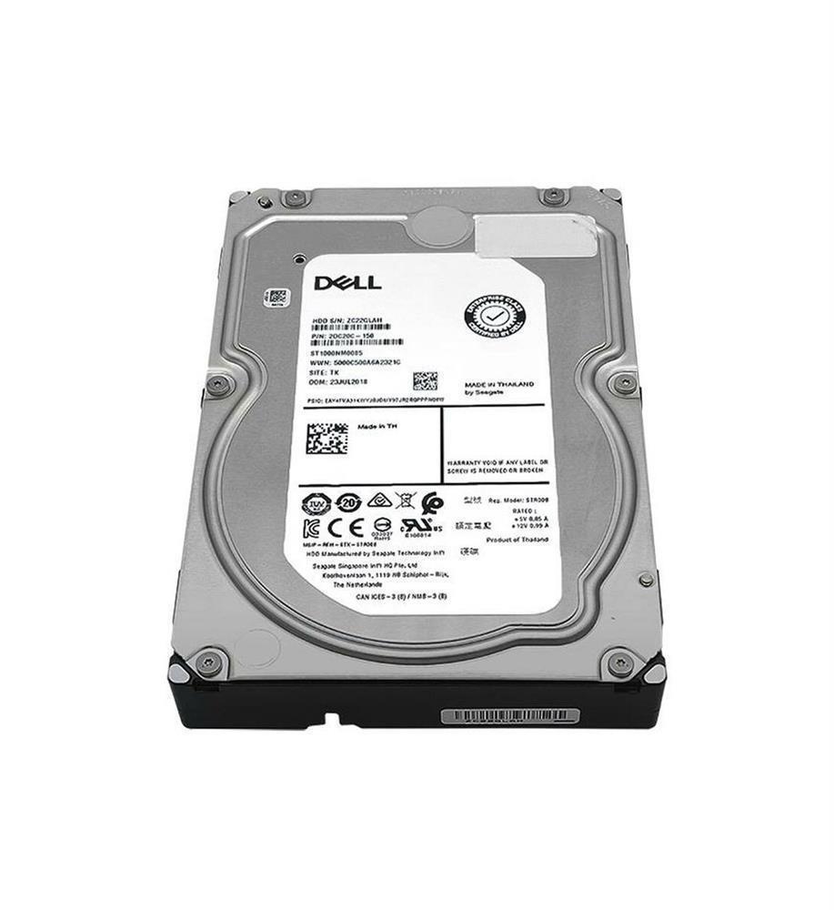 ST8000NM0205 Dell 8TB 7200RPM SATA 6Gbps 256MB Cache (512e) 3.5-inch Internal Hard Drive