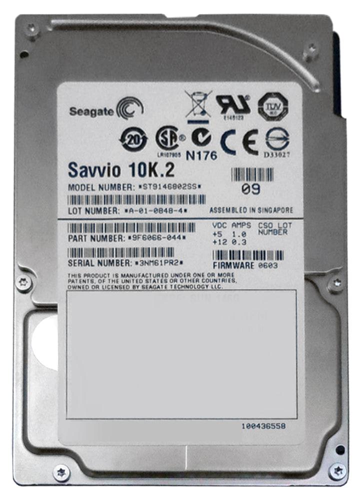 ST9146802SS Seagate Savvio 10K.2 146.8GB 10000RPM SAS 3Gbps 16MB Cache 2.5-inch Internal Hard Drive