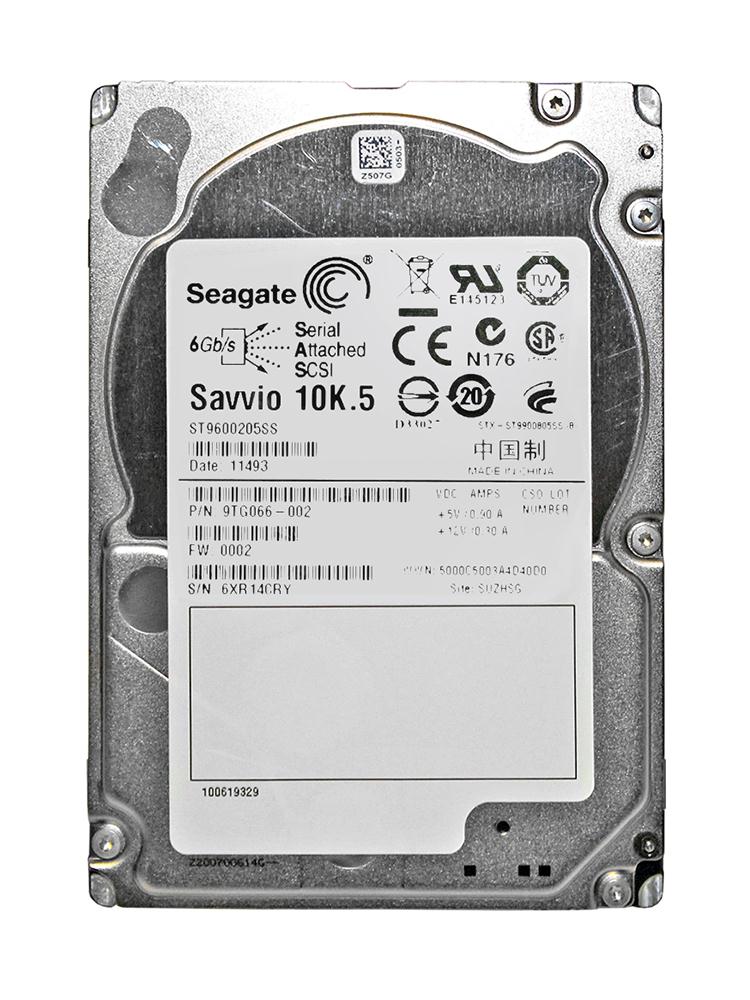 ST9600205SS Seagate Savvio 10K.5 600GB 10000RPM SAS 6Gbps 64MB Cache 2.5-inch Internal Hard Drive