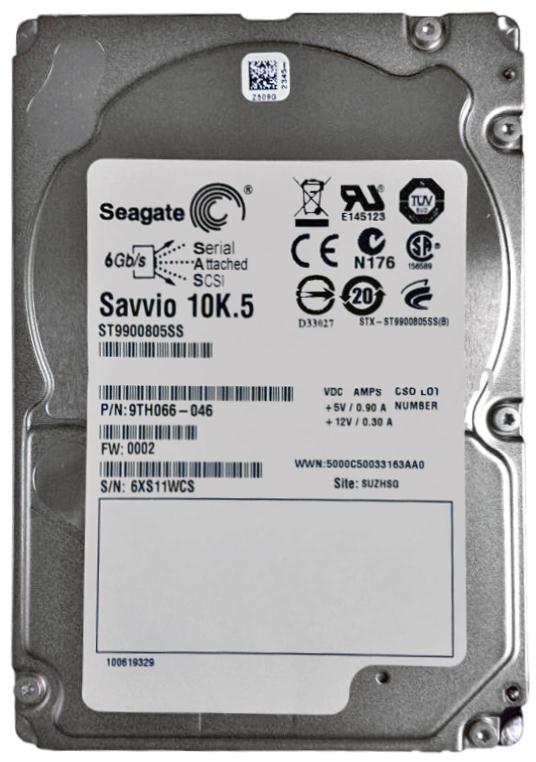 ST9900805SS Seagate Savvio 10K.5 900GB 10000RPM SAS 6Gbps 64MB Cache 2.5-inch Internal Hard Drive