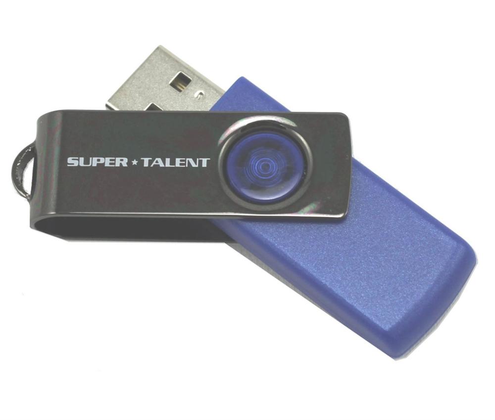 STU16SM2-B Super Talent SM2 16GB USB 2.0 Flash Drive (Blue)