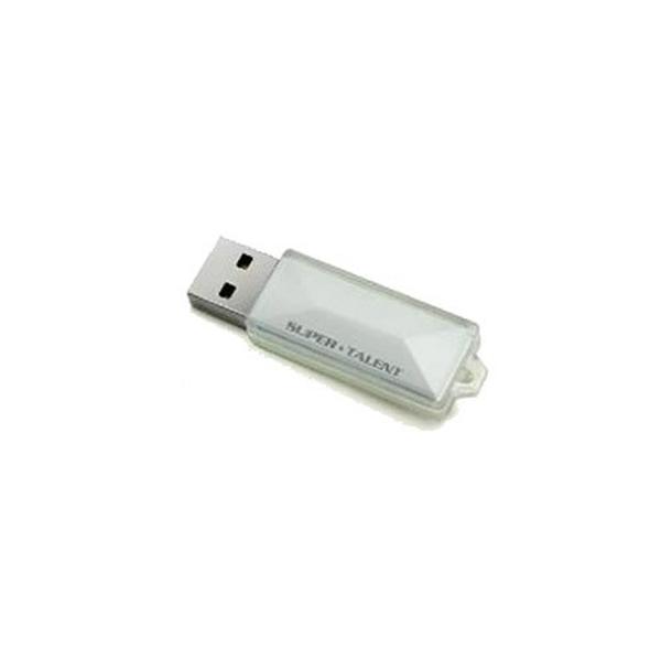 STU4GCSSW Super Talent CSS-COB 4GB USB 2.0 Flash Drive (White)