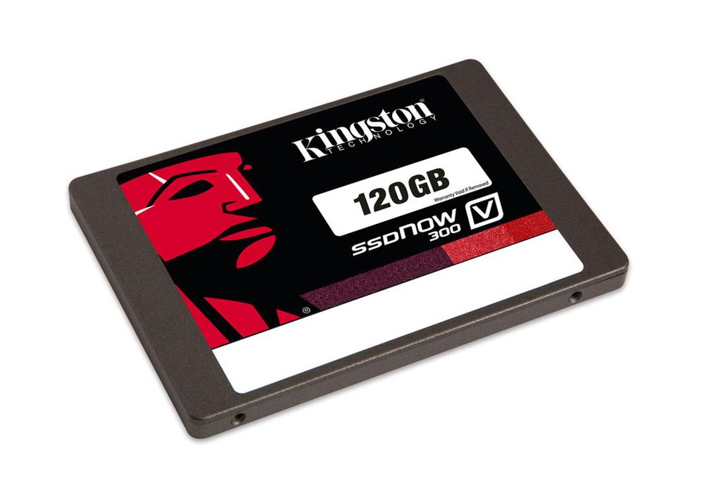 SV300S37A/120G-B2 Kingston SSDNow V300 Series 120GB MLC SATA 6Gbps 2.5-inch Internal Solid State Drive (SSD)
