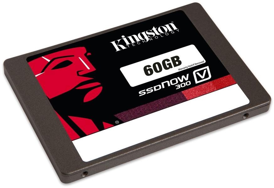 SV300S3D7/60G Kingston SSDNow V300 Series 60GB MLC SATA 6Gbps 2.5-inch Internal Solid State Drive (SSD)