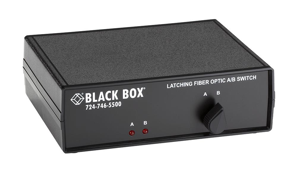SW1003A-R2 Black Box Fiber Optic A/B Switch (Refurbished)