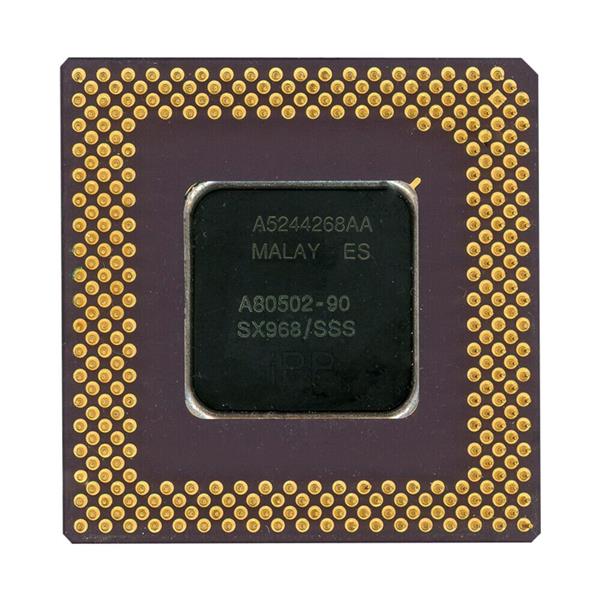 SX96B Intel A80502-90 Pentium 90MHz Gold-PIN Ceramic Pga Processor Sx9