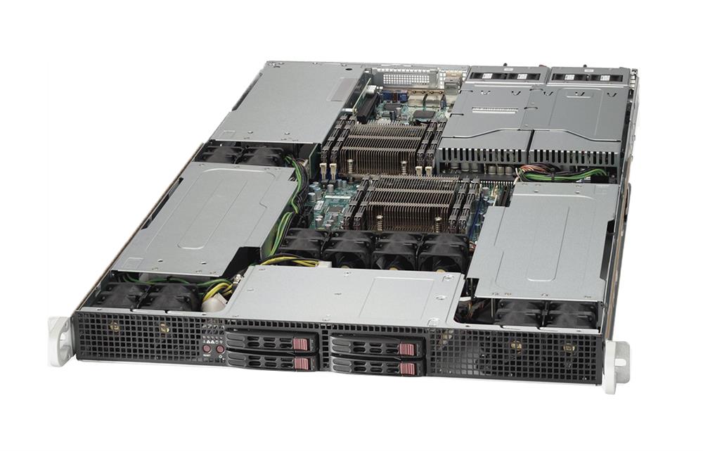 SYS-1027GR-TRF-FM309 Supermicro SuperServer 1027GR-TRF-FM309 Barebone System - 1U Rack-mountable - Intel C602 Chipset - Socket R LGA-2011 - 2 x Processor Support - Black (Refurbished)