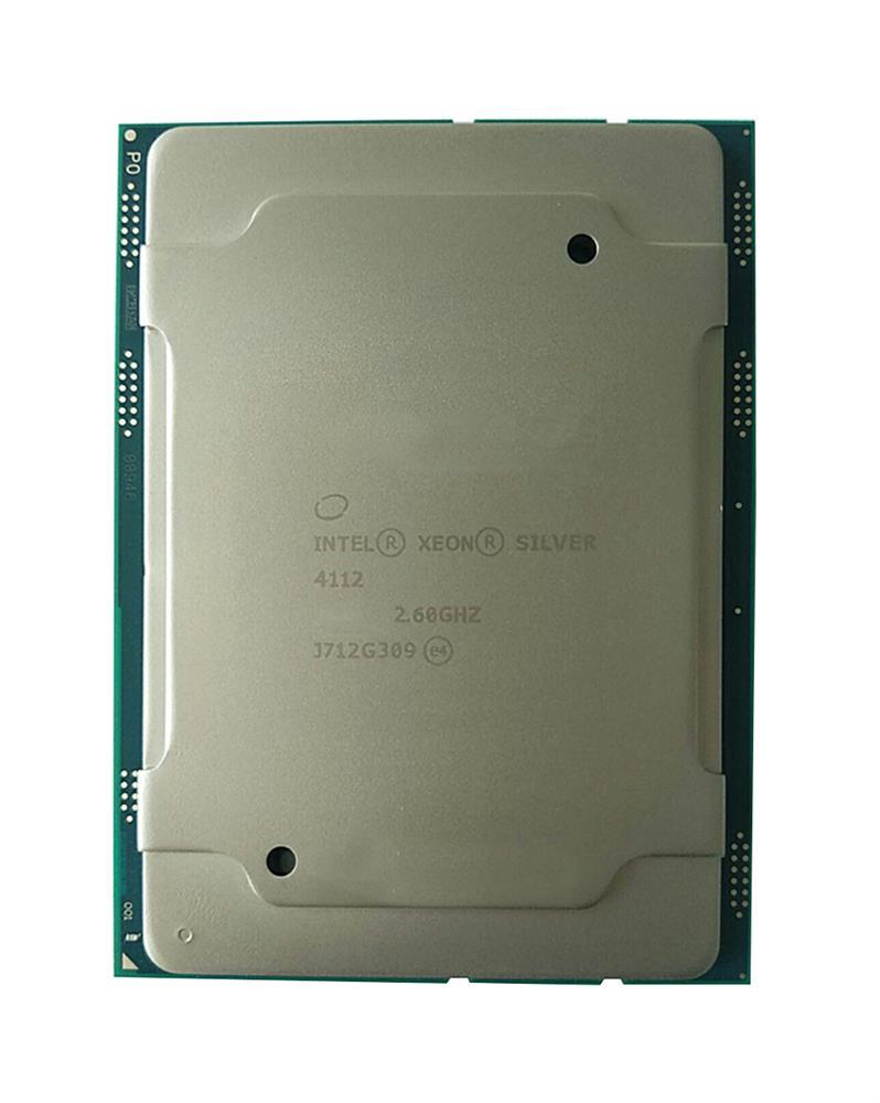 Silver 4112 Intel Xeon Silver Quad Core 2.60GHz 9.60GT/s UPI 8.25MB L3 Cache Socket LGA3647 Processor