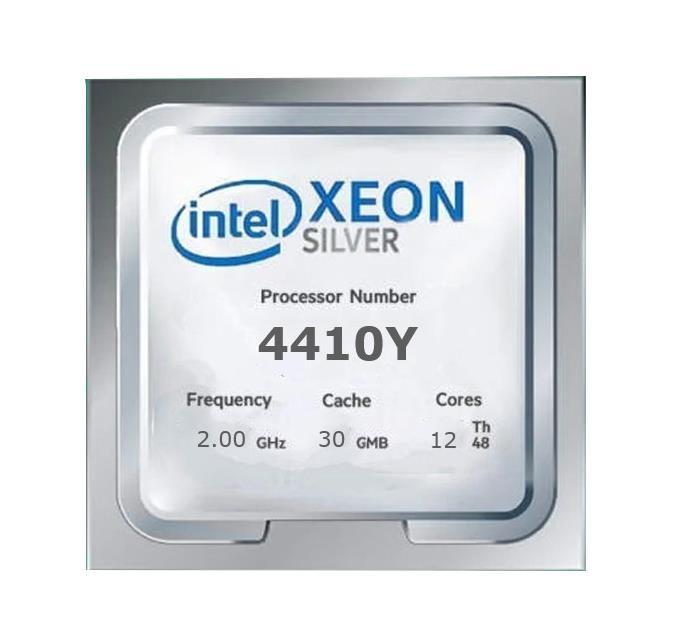 Silver 4410Y Intel Xeon Silver 12-Core 2.00GHz 16GT/s UPI 30MB L3 Cache Socket FCLGA4677 Server Processor