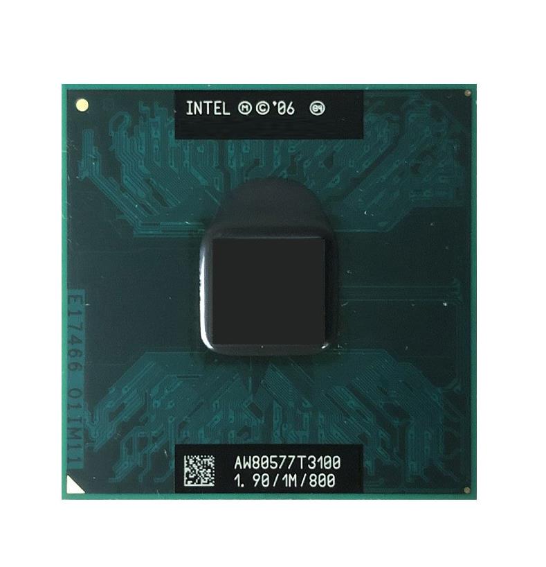 T3100 Intel Celeron Dual Core 1.90GHz 800MHz FSB 1MB L2 Cache Mobile Processor