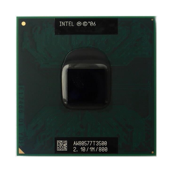 T3500 Intel Celeron Dual Core 2.10GHz 800MHz FSB 1MB L2 Cache Mobile Processor