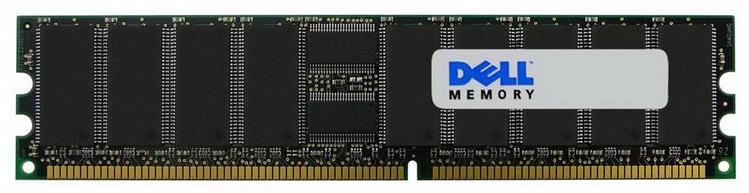 T5021 Dell 1GB PC2100 DDR-266MHz Registered ECC CL2.5 184-Pin DIMM 2.5V Memory Module