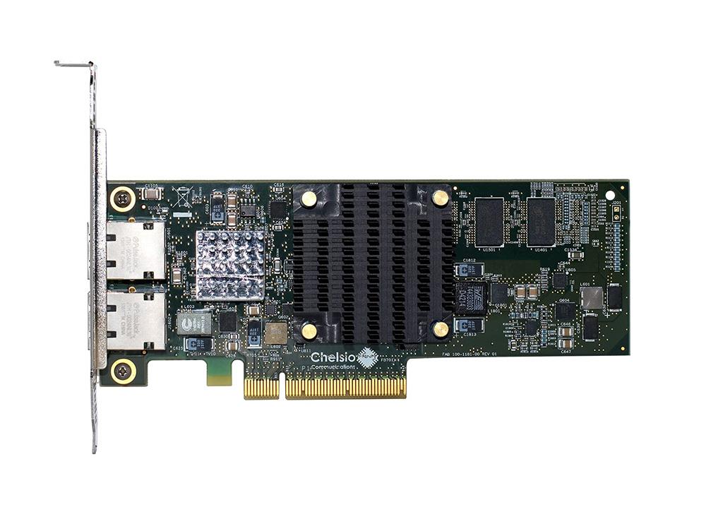 T520-BT Chelsio High Performance Dual-Port 10GbE Unified Wire Adapter