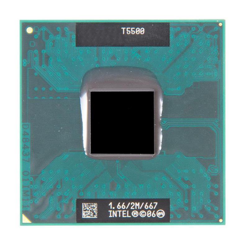 T5500 Intel Core 2 Duo 1.66GHz 667MHz FSB 2MB L2 Cache Mobile Processor