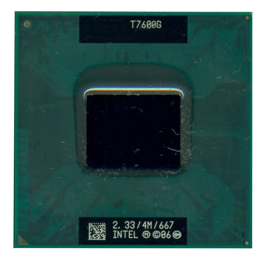 T7600G Intel Core 2 Duo 2.33GHz 667MHz FSB 4MB L2 Cache Socket BGA479 Mobile Processor