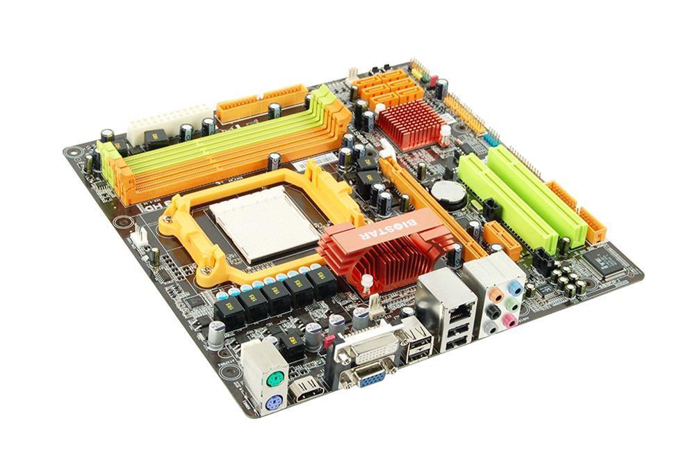 TA785G3HD-R Biostar Socket AM3 AMD 785G + SB710 Chipset AMD Phenom II X6/ AMD Phenom II X4/ AMD Phenom II X3/ AMD Phenom II X2/ AMD Athlon II X4/ AMD Athlon II X3/ AMD Athlon II X2/ AMD Sempron Processors Support DDR3 4x DIMM 6x SATA2 3.0Gb/s Micro-ATX Motherboard (Refurbished)