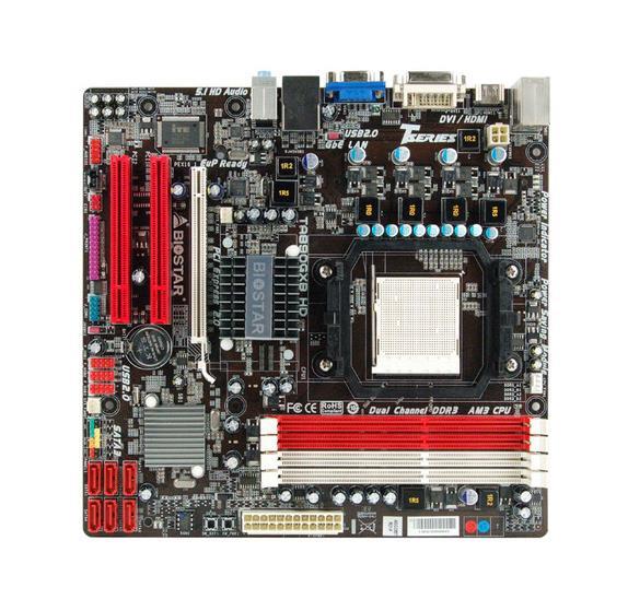 TA890GXB HD Biostar Socket AM3 AMD 890GX/ SB850 AMD Phenom II X6/ Phenom II X4/ Phenom II X3/ Phenom II X2/ Athlon II X4/ Athlon II X3/ Athlon II X2/ Sempron Processors Support DDR3 4x DIMM 6x SATA3 6.0Gb/s Micro-ATX Motherboard (Refurbished)
