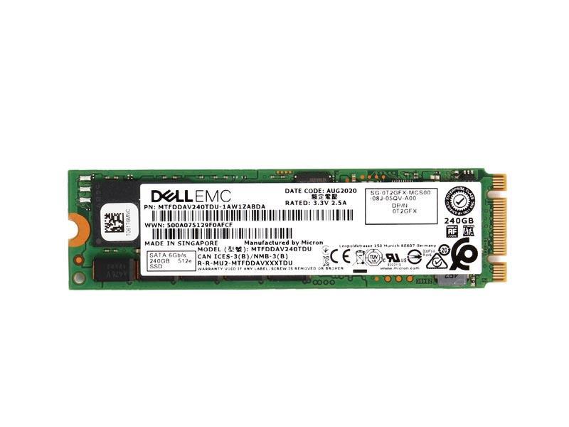 TC2RP-R Dell MTFDDAV240TCB 240 GB Solid State Drive - M.2 Internal - SATA (SATA/600) - Server Device 