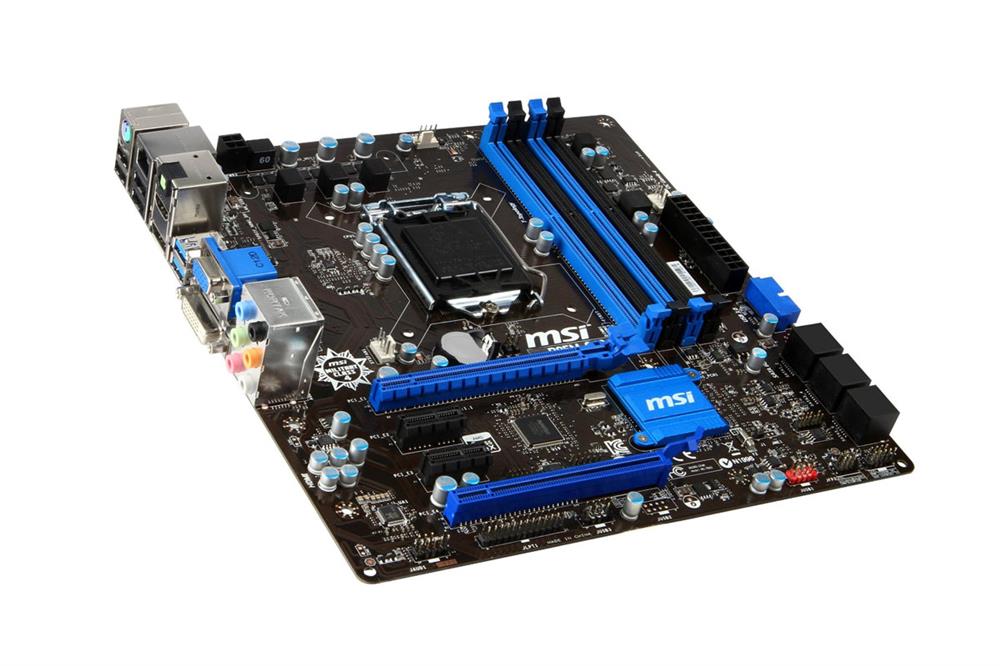 TE2341 MSI Socket 1150 Chipset H87 DDR3 SATA 6GBps PCIe 3.0 USB 2.0 micro-ATX System Board (Refurbished)