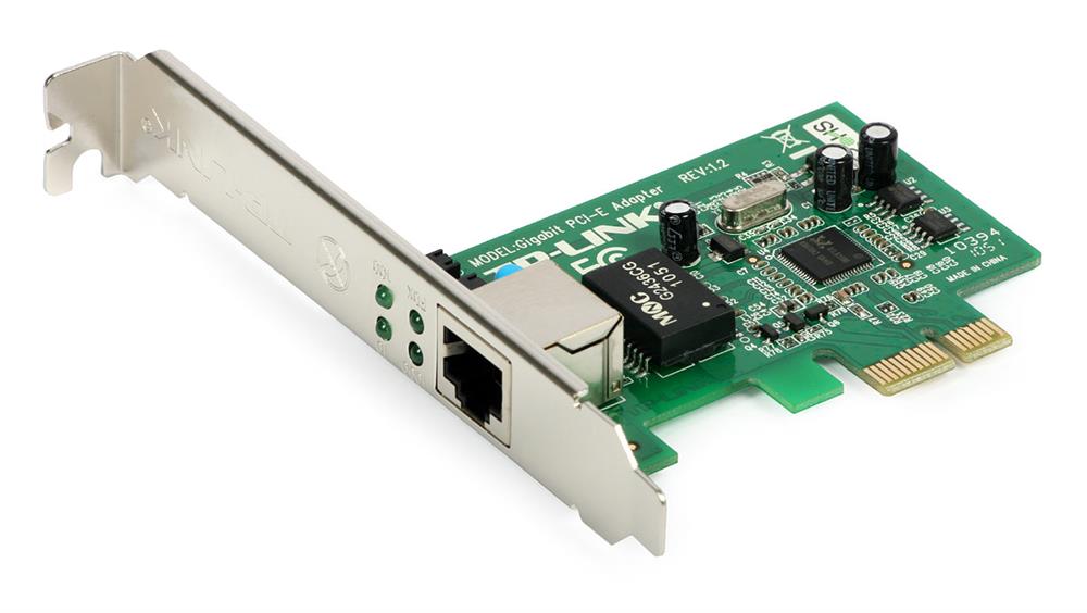 TG-3468 TP-Link Single-Port RJ-45 1000Mbps 10/100/1000Base-T PCI Express x1 Gigabit Ethernet Network Adapter