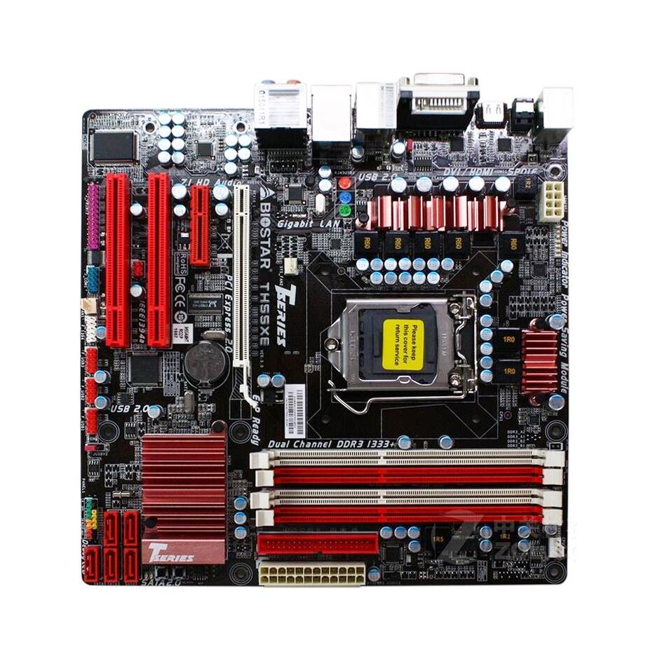 TH55XE Biostar Socket LGA1156 Intel H55 Chipset micro-ATX Motherboard (Refurbished)