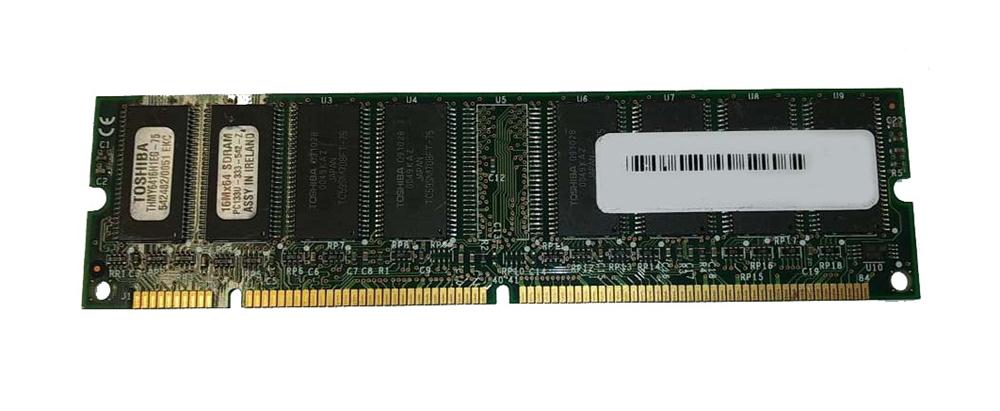 THMY6416H1EG-75 Toshiba 128MB PC133 133MHz non-ECC Unbuffered CL3 168-Pin DIMM Memory Module
