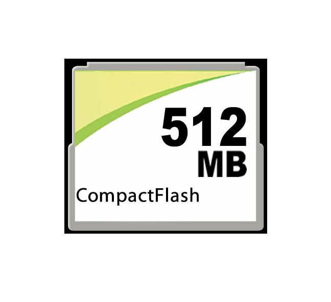 THNCF512MQG Toshiba 512MB CompactFlash (CF) Memory Card