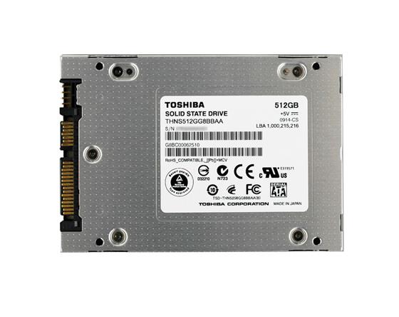 THNS512GG8BBAA Toshiba 512GB SATA Gbps SSD