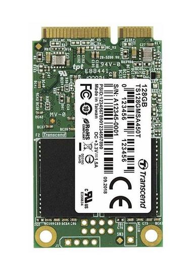 TS128GMSA450T Transcend MSA450T 128GB SATA 6Gbps mSATA Internal Solid State Drive (SSD)