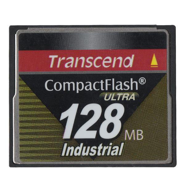 TS128MCF100I Transcend 128MB Ultra Speed Industrial CompactFlash (CF) Memory Card