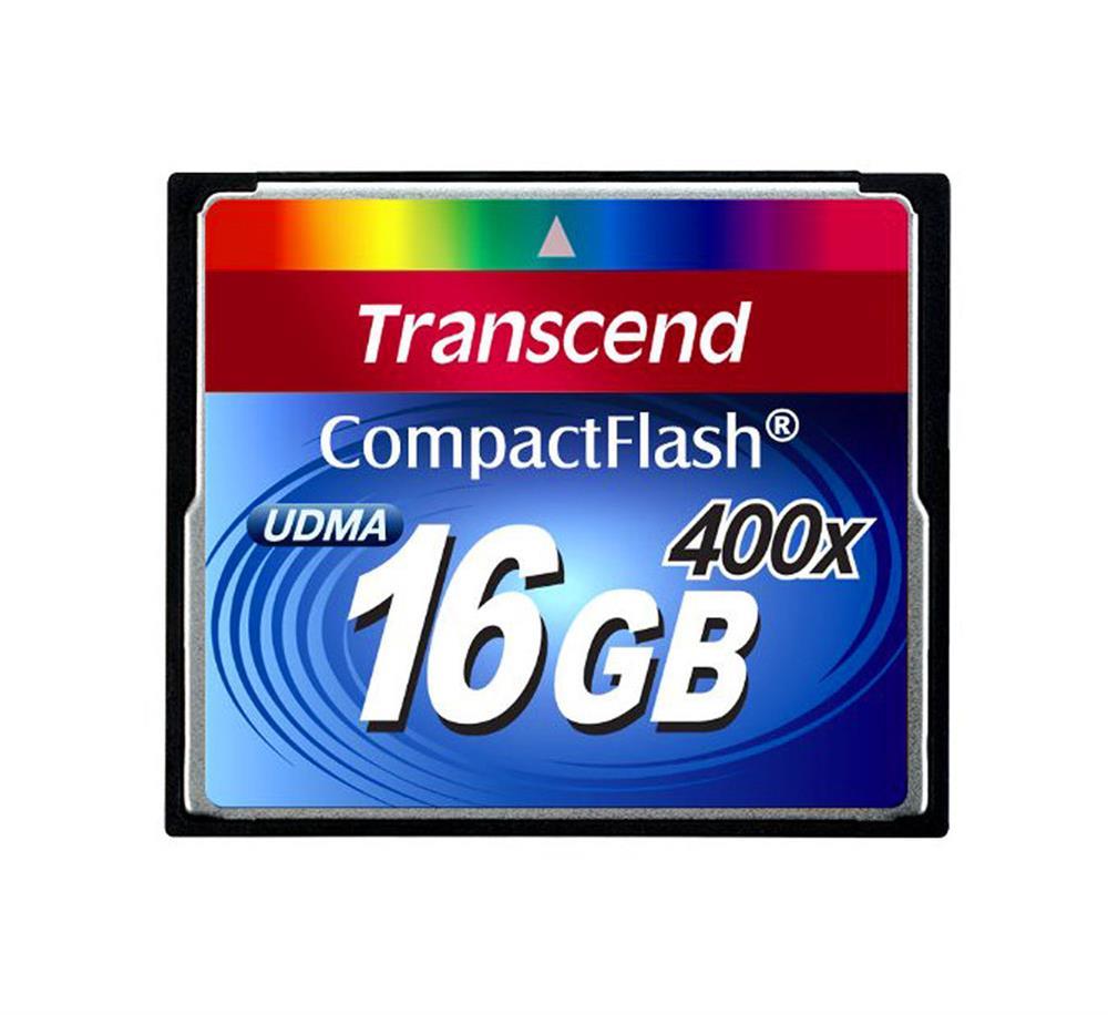 TS16GCF400 Transcend 16GB 400x CompactFlash (CF) Memory Card