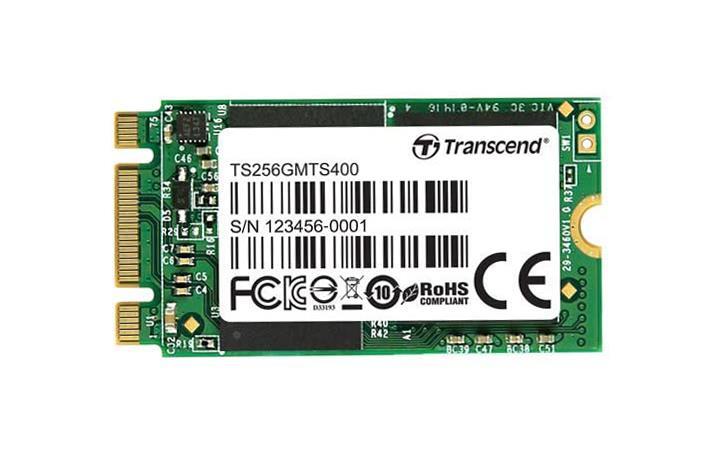 TS256GMTS400 Transcend MTS400 256GB MLC SATA 6Gbps M.2 2242 Internal Solid State Drive (SSD)
