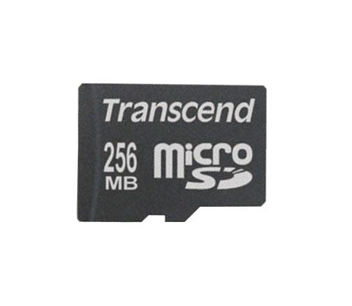 TS256MUSD Transcend 256MB microSD Flash Memory Card